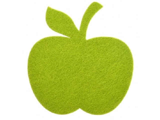 Подставка Яблоко фетровая 11*11 см, цвет в ассортименте MARMITON 16157